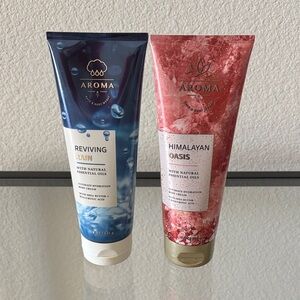 S/2 Bath & Body Works Body Creams- Himalayan Oasis & Reviving Rain